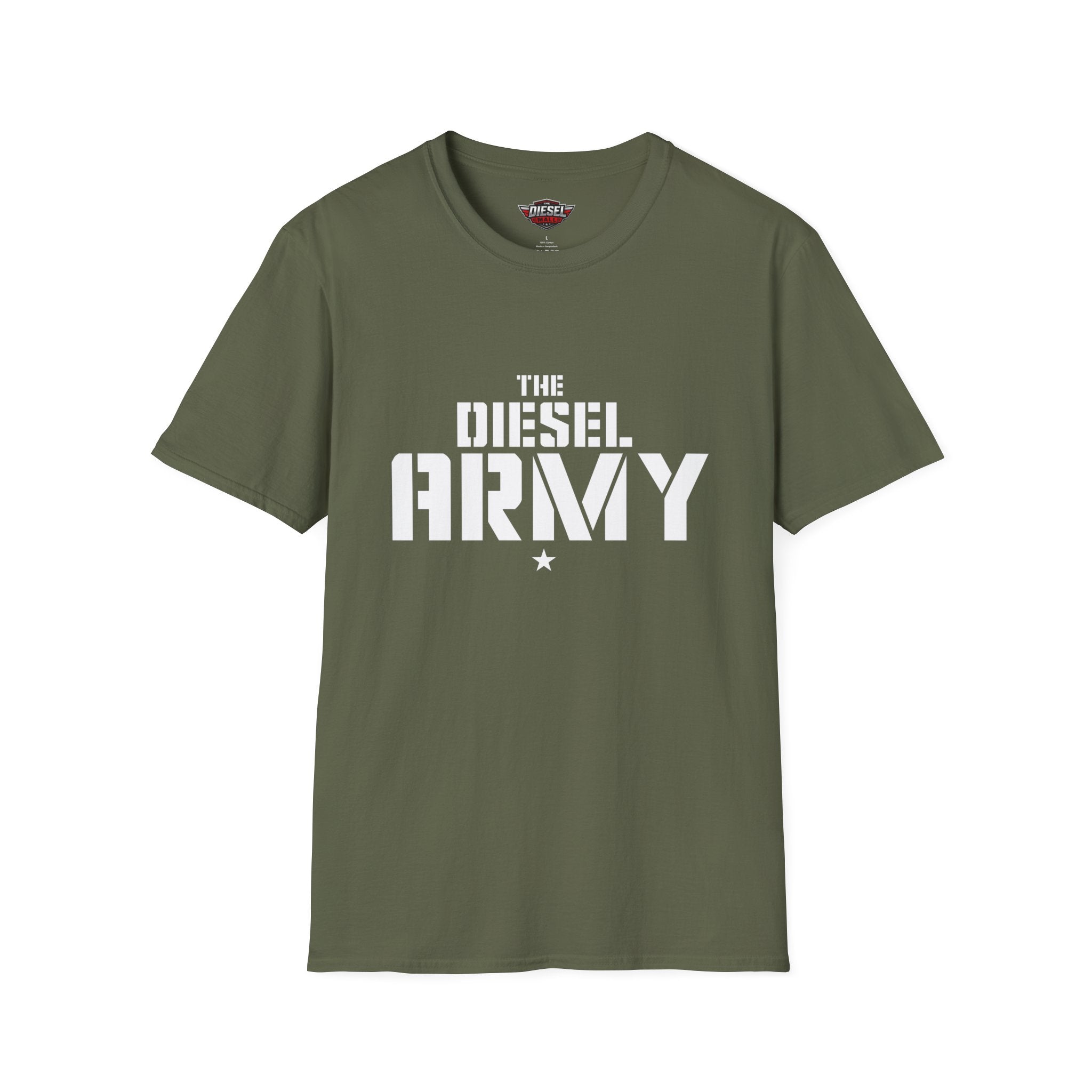 Diesel Army T-Shirt — Bold 'The Diesel Army' Graphic Tee