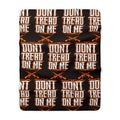 Sherpa Blanket "Don't Tread On Me" — Patriotic Gun Rights Fleece Throw