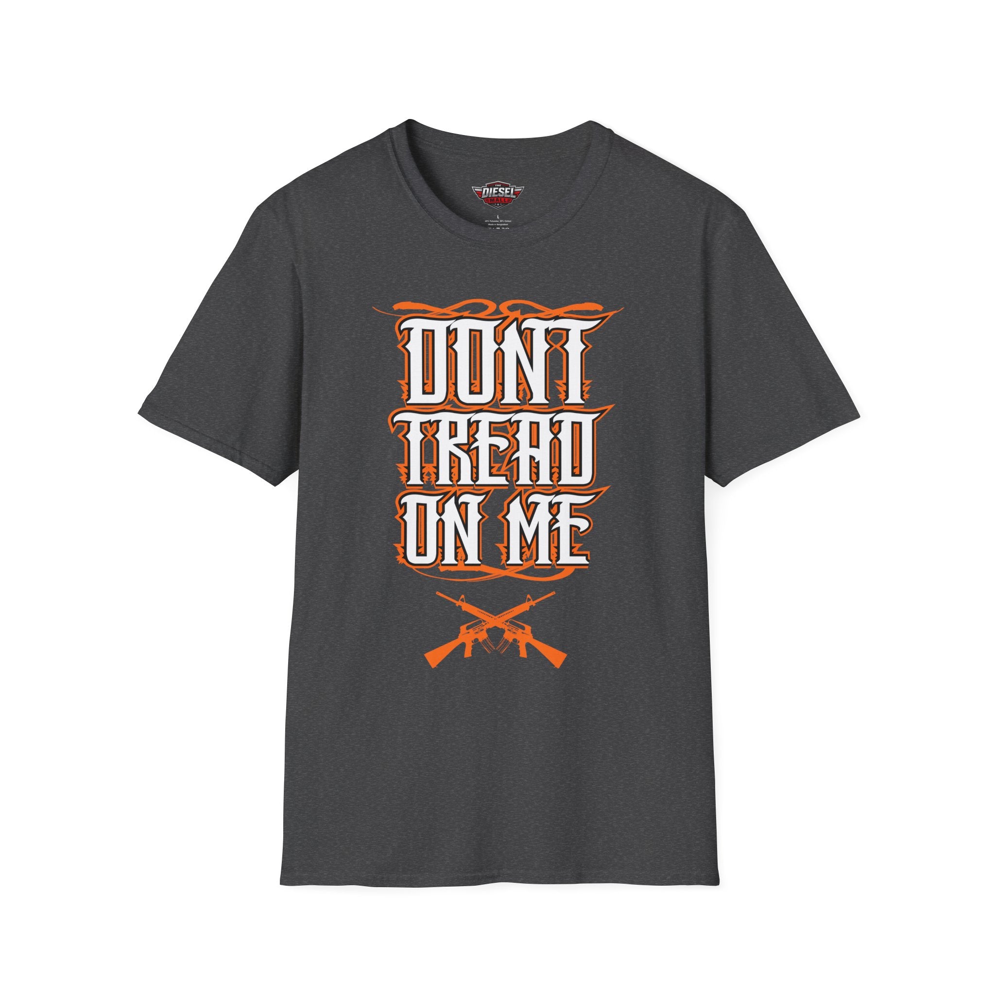 Don't Tread On Me T-Shirt — Patriotic Rifle Graphic Tee