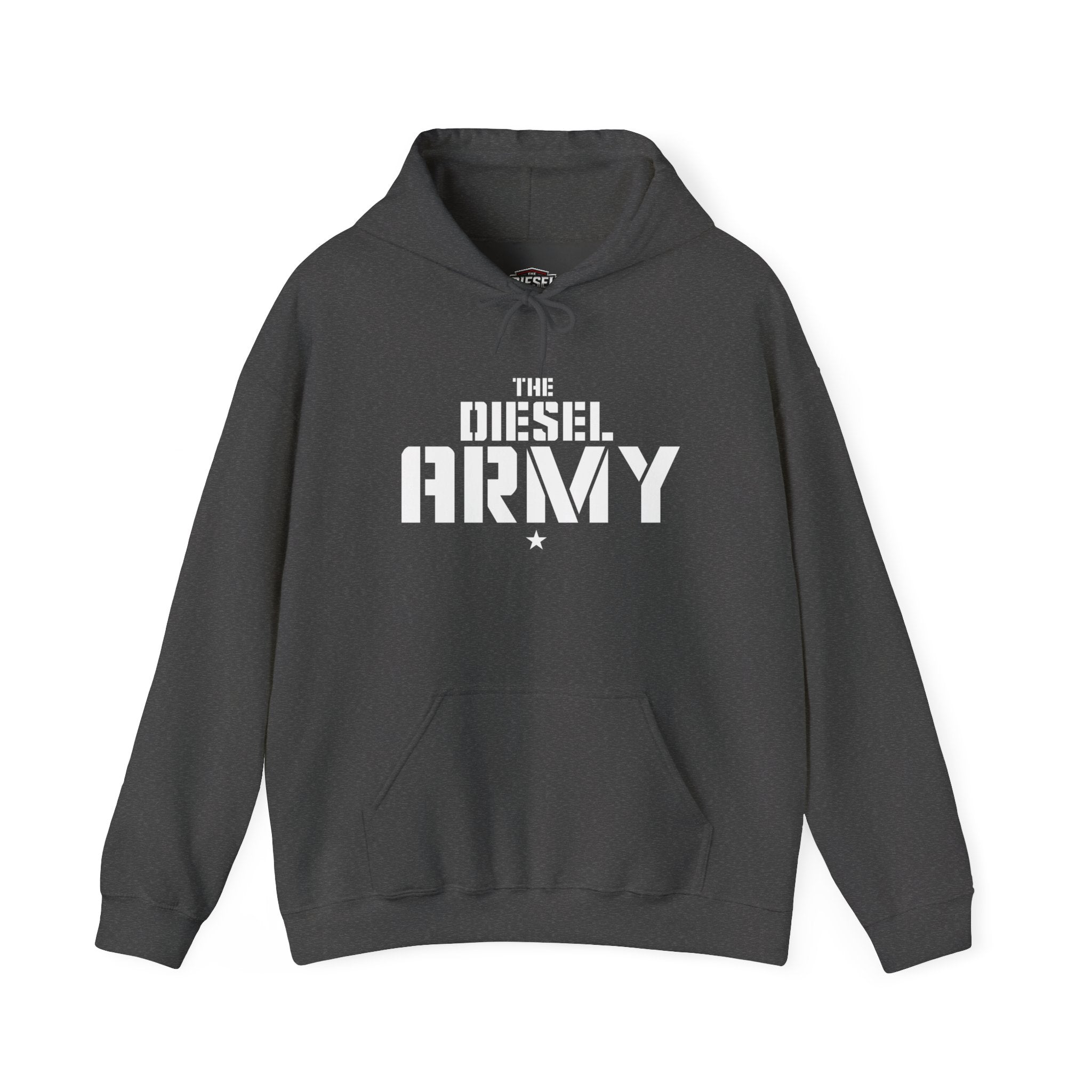 Diesel Army Hoodie — "The Diesel Army" Graphic Pullover for Truck & Diesel Fans