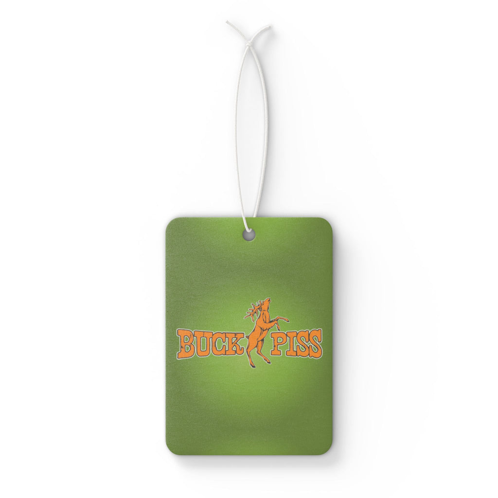 Car Air Freshener — 'Buck' Kiss' Retro Rodeo Logo Scented Hanging Ornament