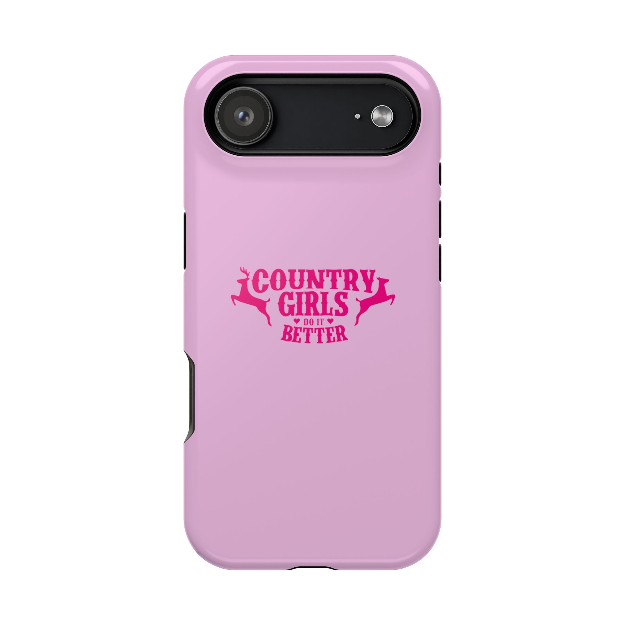 Country Girls Do It Better Pink Impact-Resistant Phone Case