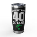 Vagabond 20oz Tumbler — Travel Insulated Stainless Steel Cup with Wanderer Hat Logo