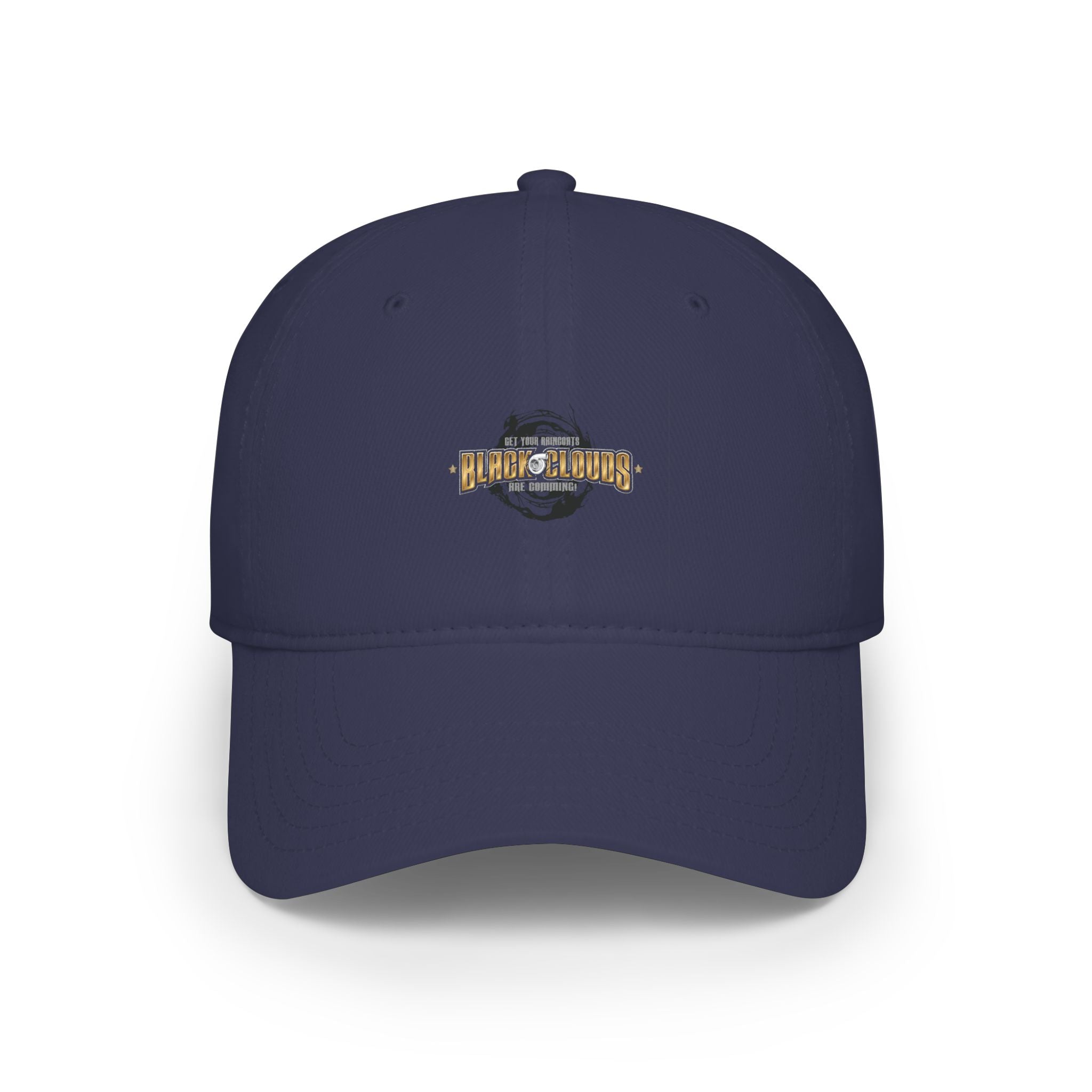 Low Profile Baseball Cap — 'Ride or Die' Vintage Motorcycle Logo