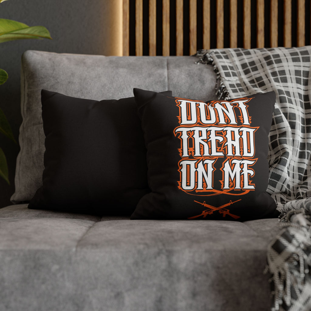 Don’t Tread On Me Throw Pillow — Patriotic Gadsden-Style Accent Cushion