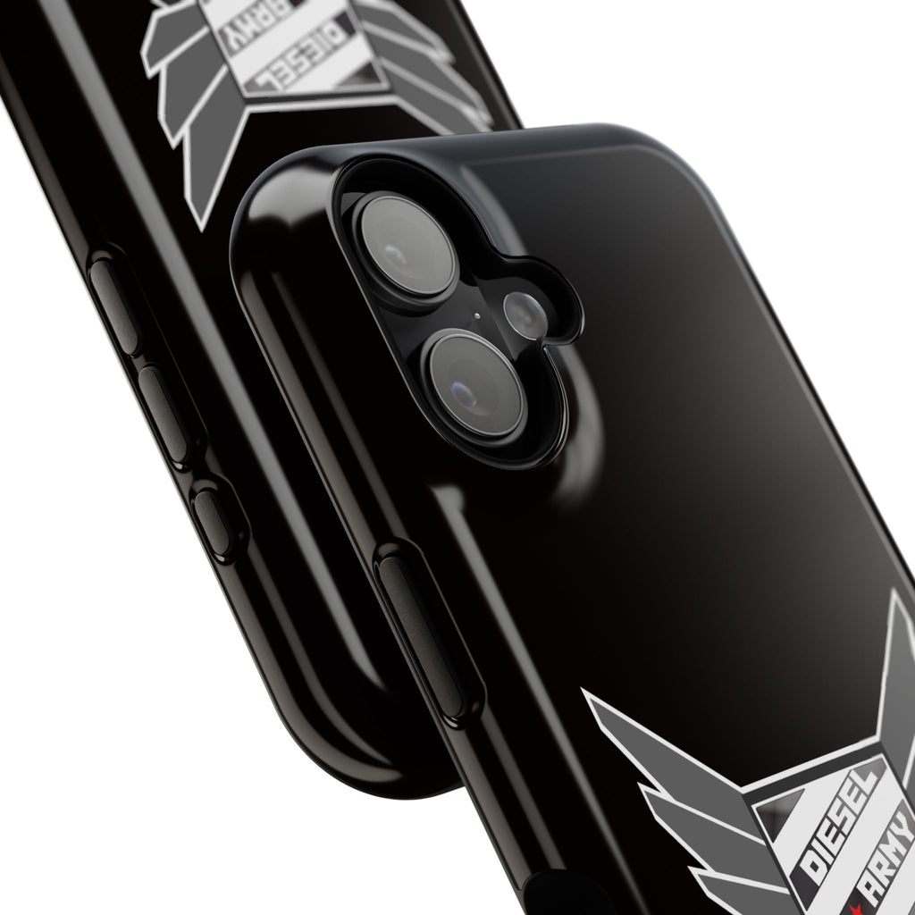 Phone Case — Black Diesel Army Emblem Impact-Resistant Case
