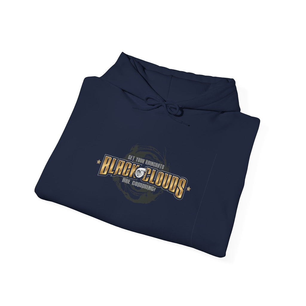 Black /cloudsHoodie —  Graphic Hooded Sweatshirt