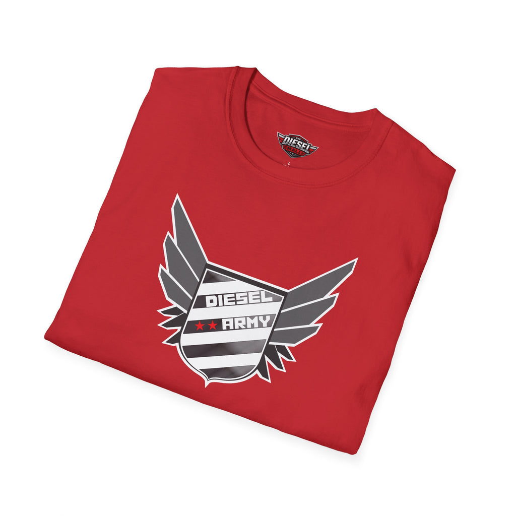 Diesel Rally Shield T-Shirt — Vintage Racing Crest Tee