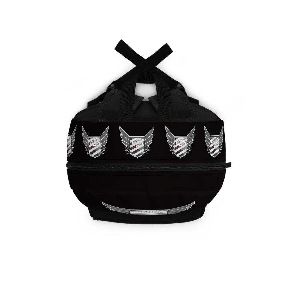 Diesel Army Shield Backpack — Tactical Wing Emblem Daypack