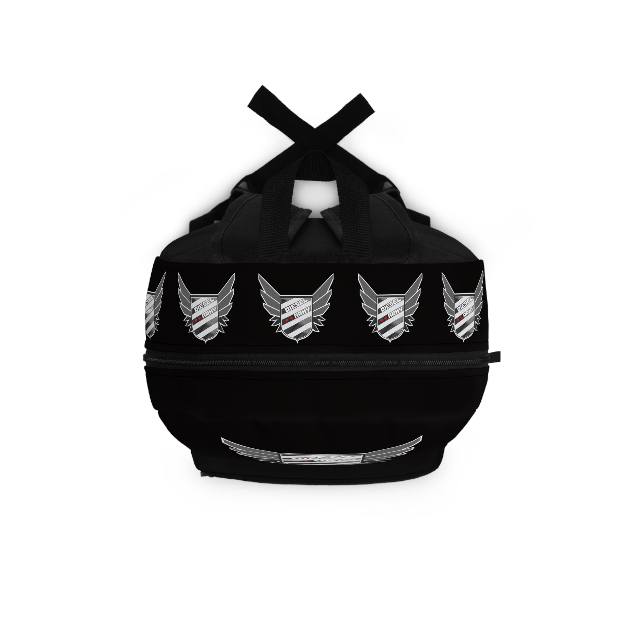 Diesel Army Shield Backpack — Tactical Wing Emblem Daypack