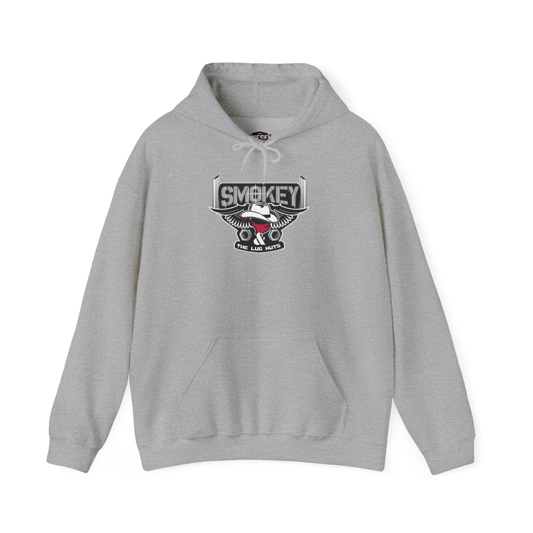 Smokey Airplane Hoodie – Vintage Pilot Logo Sweatshirt