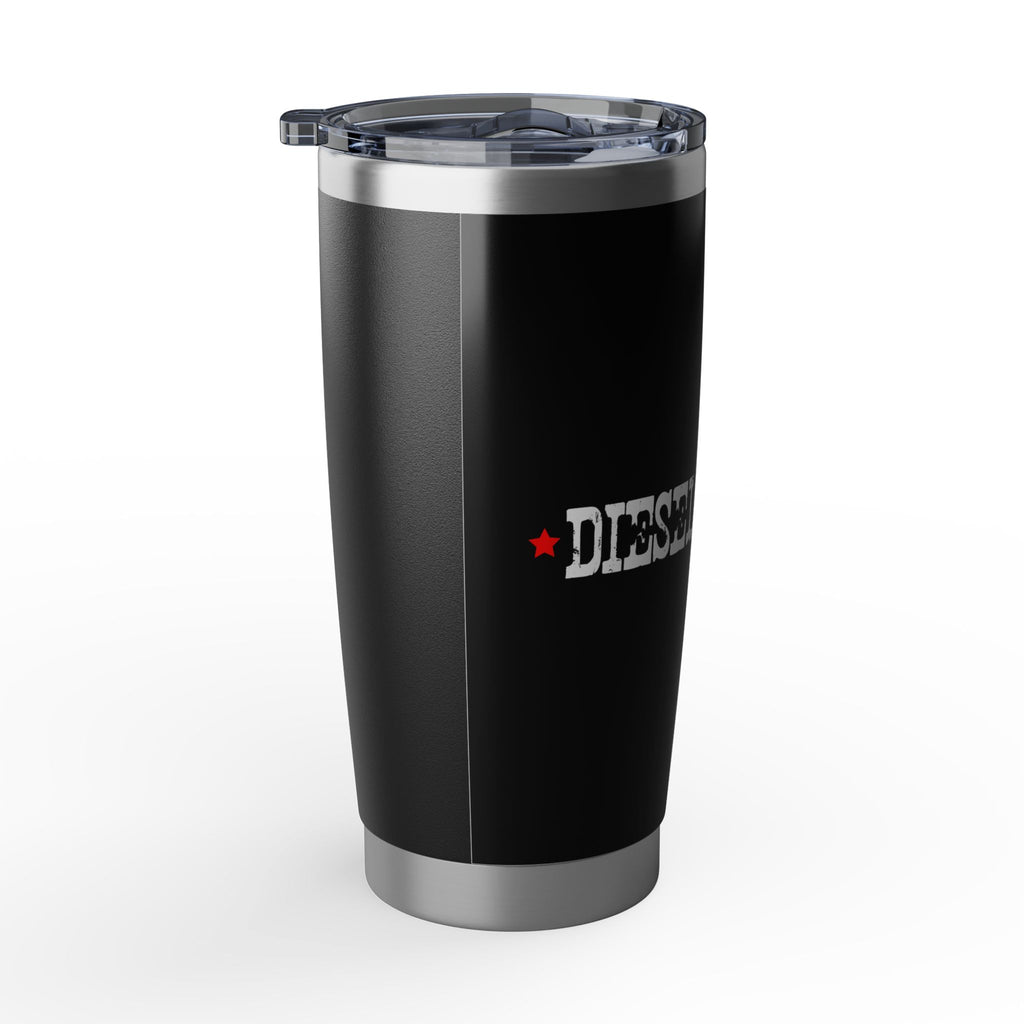 Diesel Army Logo 20oz Travel Tumbler — Insulated Stainless Steel Coffee Cup