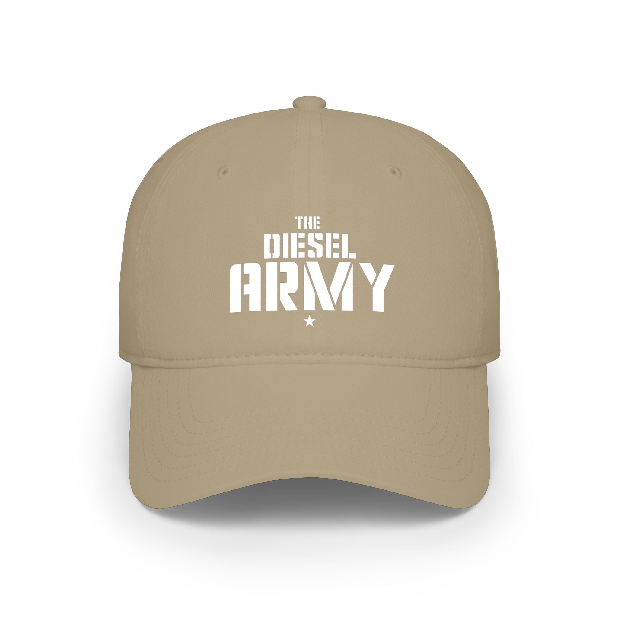 The Diesel Army Low Profile Baseball Cap — Military-Style Trucker Hat