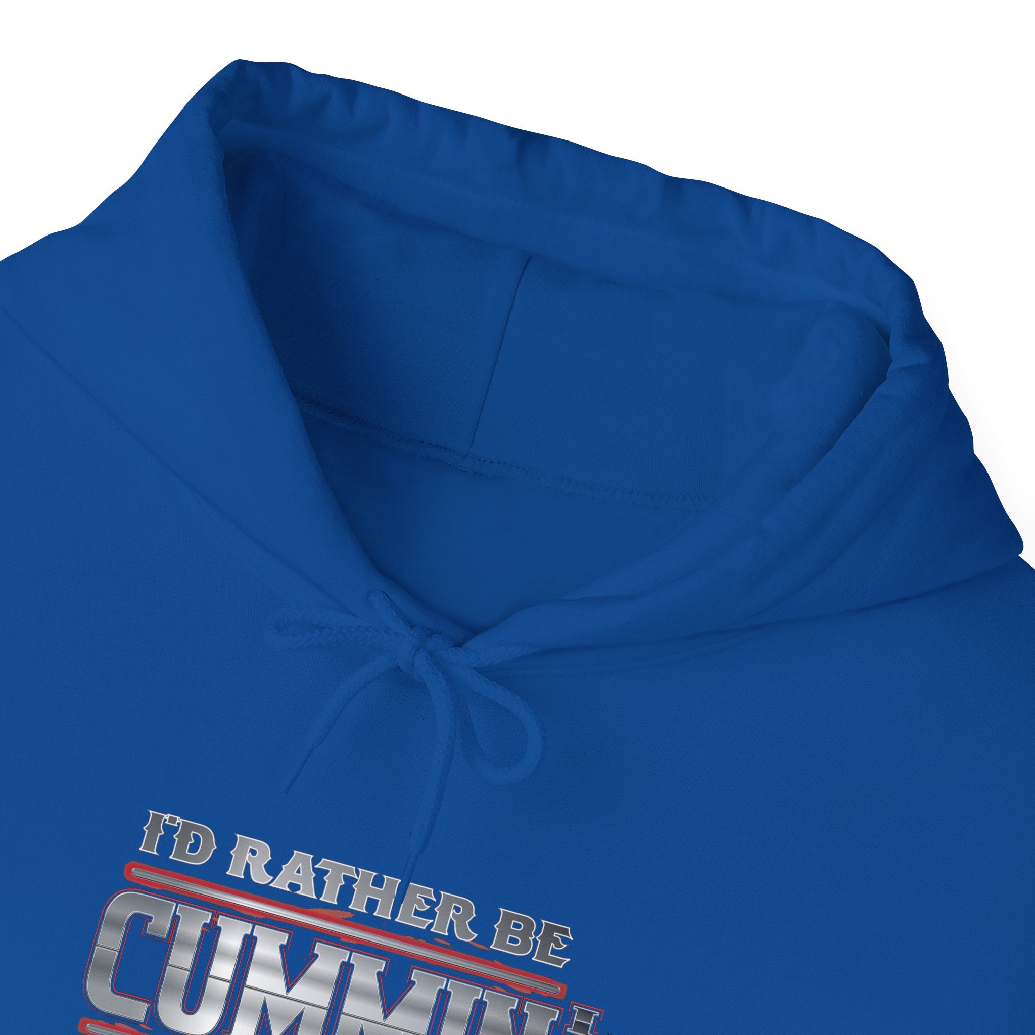 I'd Rather Be Cummin' Trucker Hoodie — Funny Trucker/Camper Pullover