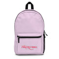 Power Stroke Pink Backpack — 'My Ex Drove a Power Stroke' Graphic Bag