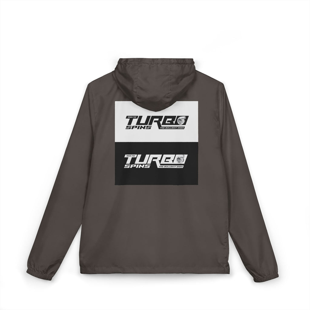 Windbreaker Jacket — Turbo Lightweight Hooded Windbreaker