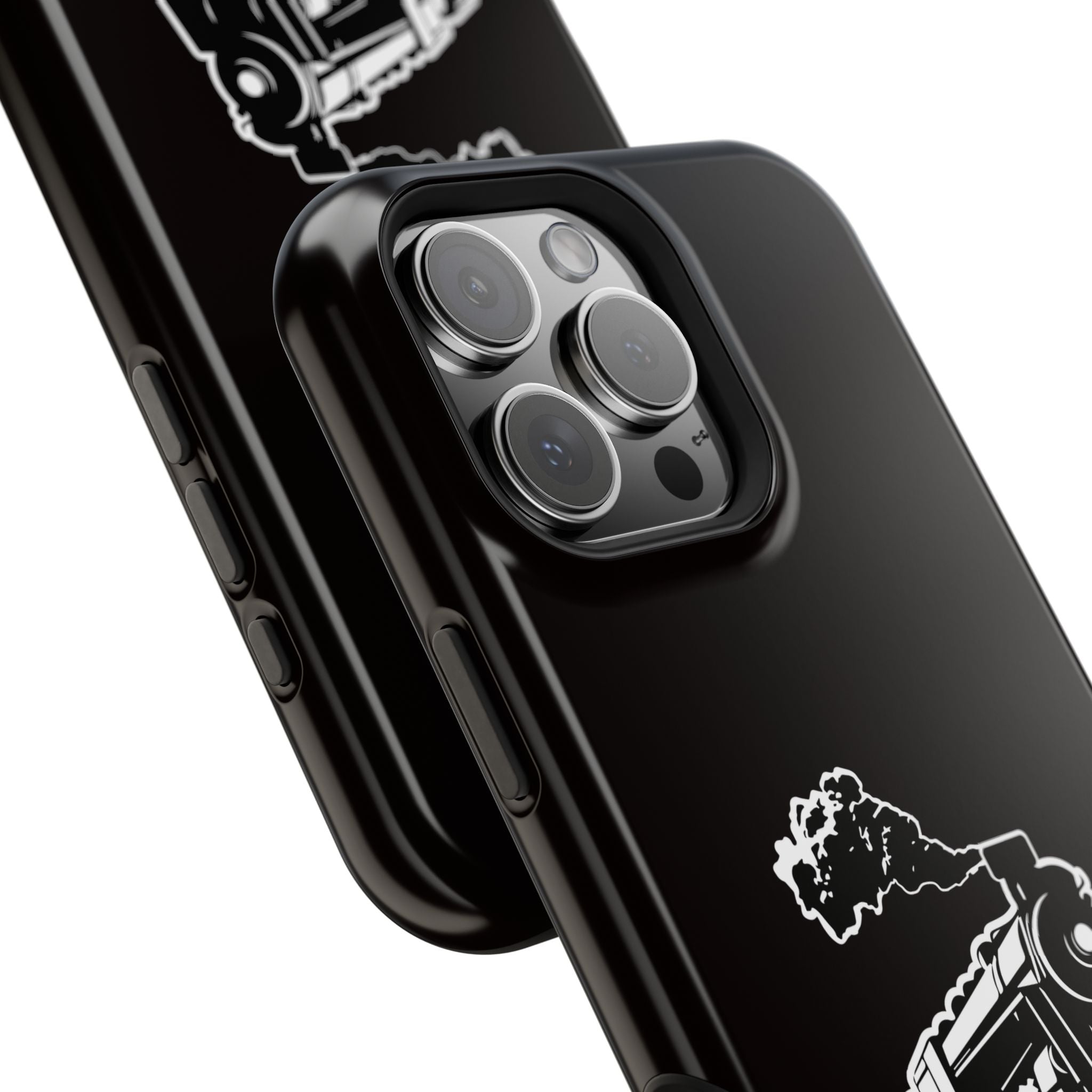 Train Graphic Phone Case — “Goin' Loco!” Impact-Resistant Protective Case