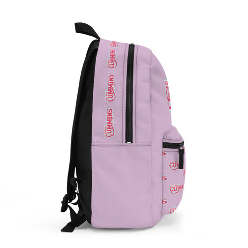 Backpack — Pink "My Ex Drove a Cummins" Graphic Backpack for Diesel Truck Fans