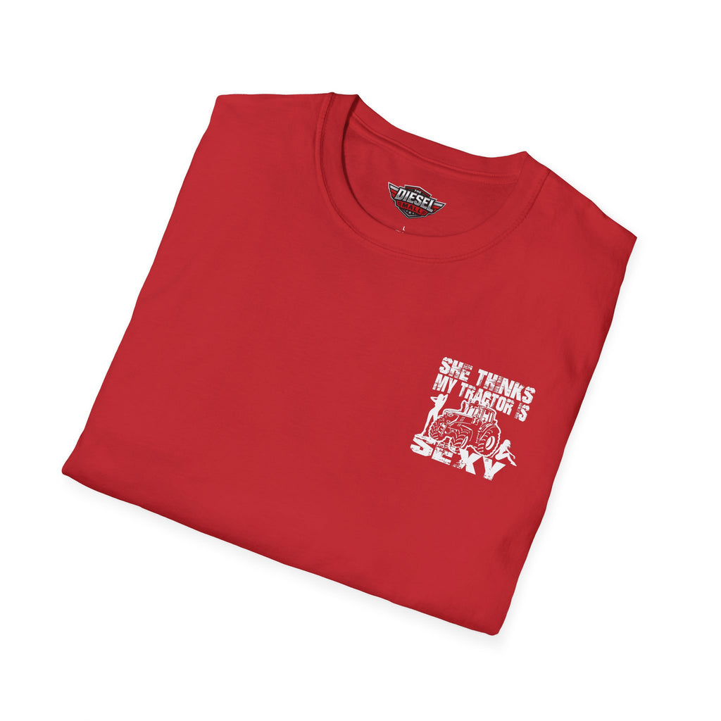 'She Thinks My Tractor Is Sexy' Graphic T‑Shirt