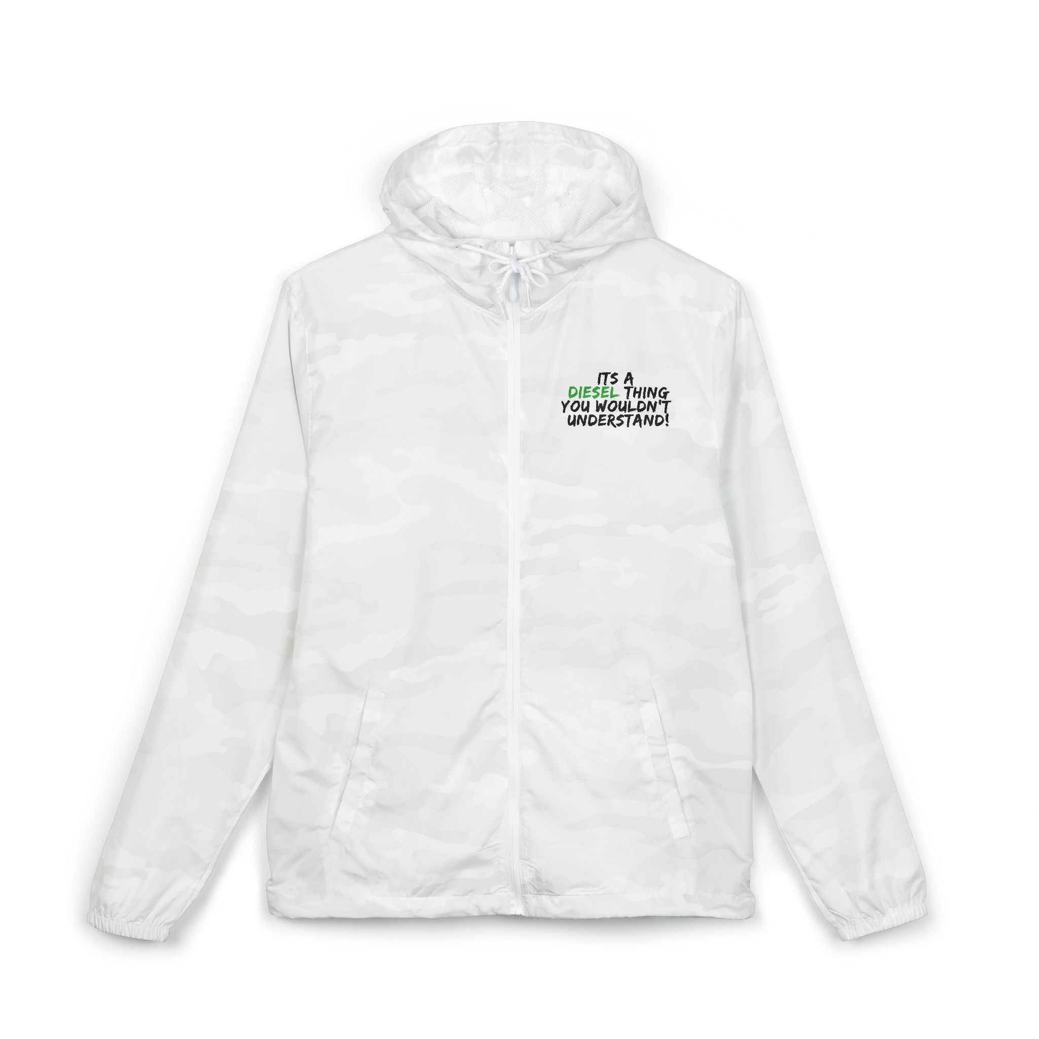 Unisex Full-Zip Windbreaker Jacket
