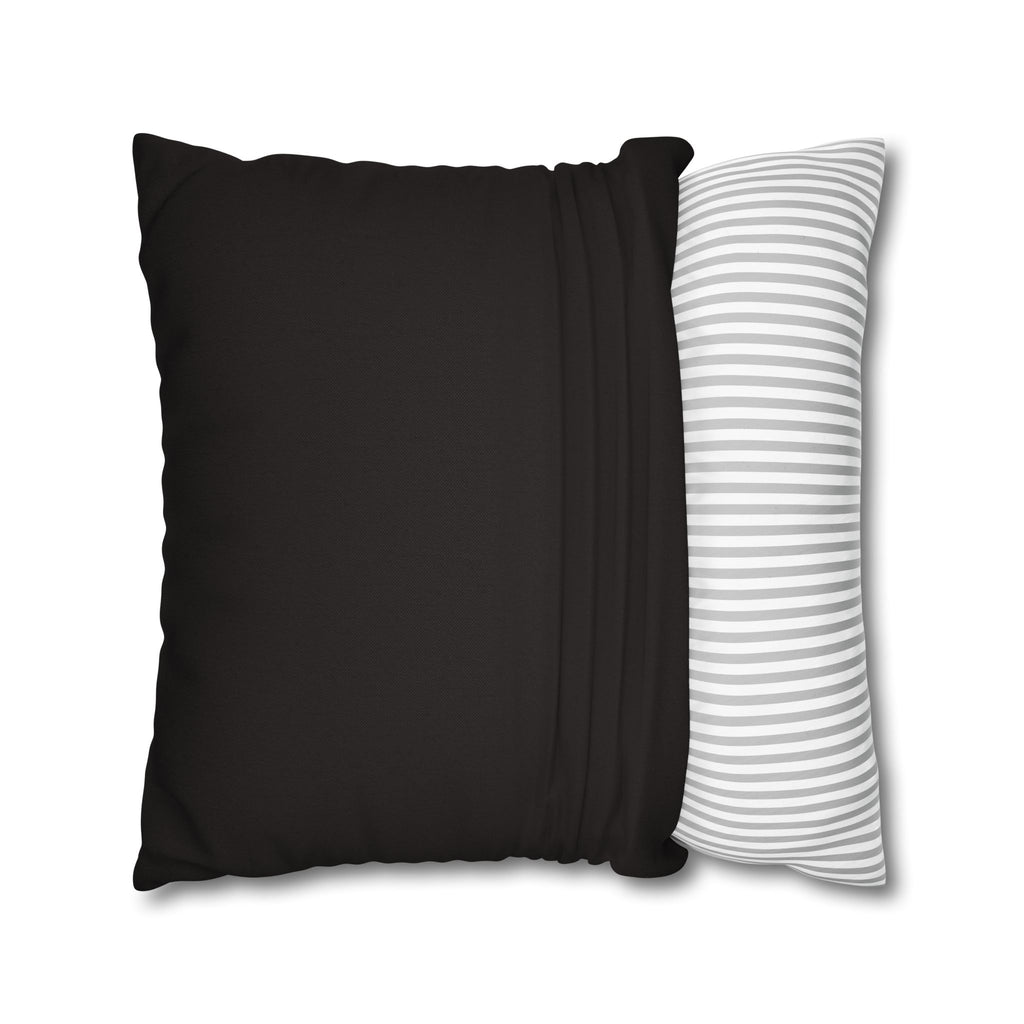 Don't Tread On Me Square Pillow — Patriotic Gadsden-Style Decorative Throw