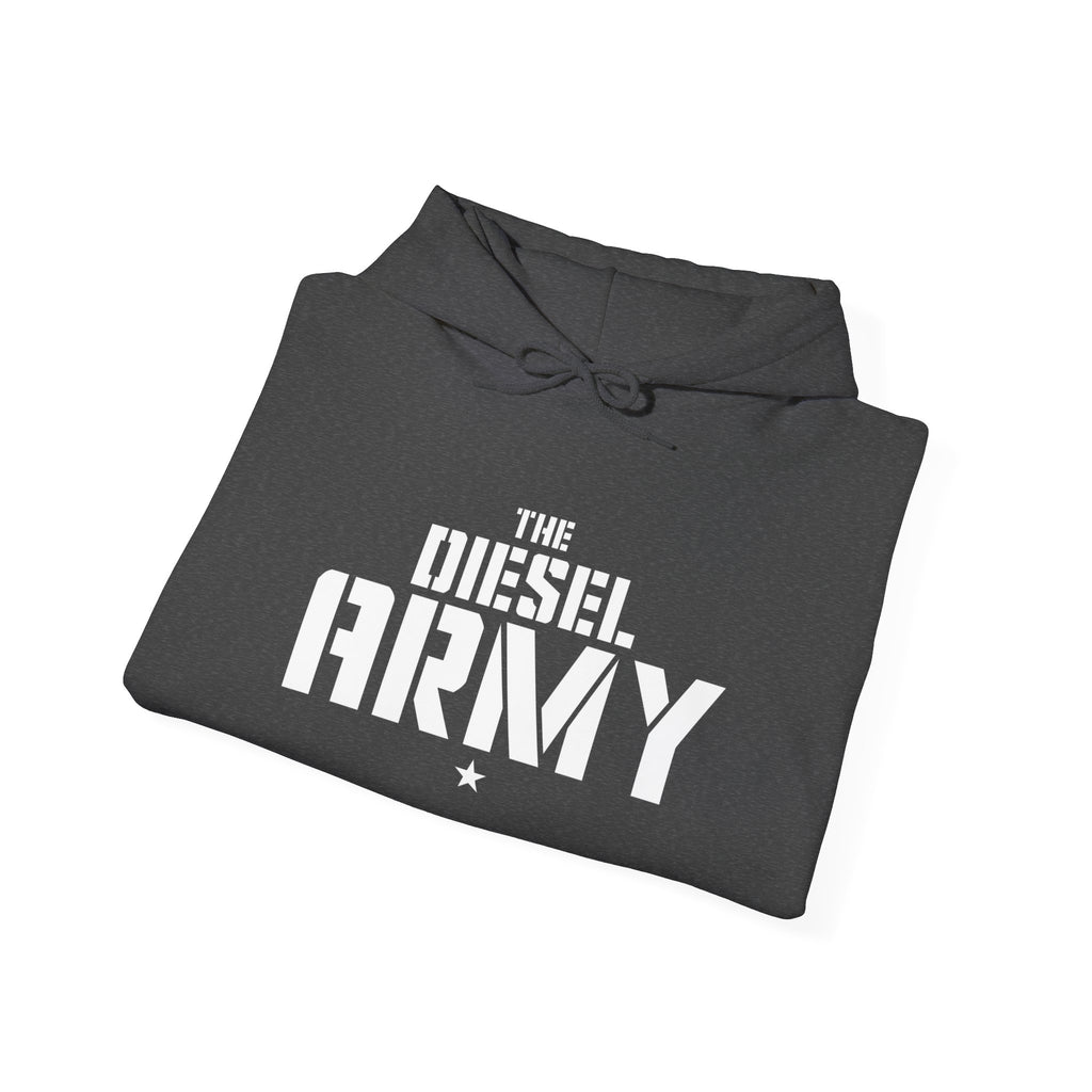 Diesel Army Hoodie — "The Diesel Army" Graphic Pullover for Truck & Diesel Fans