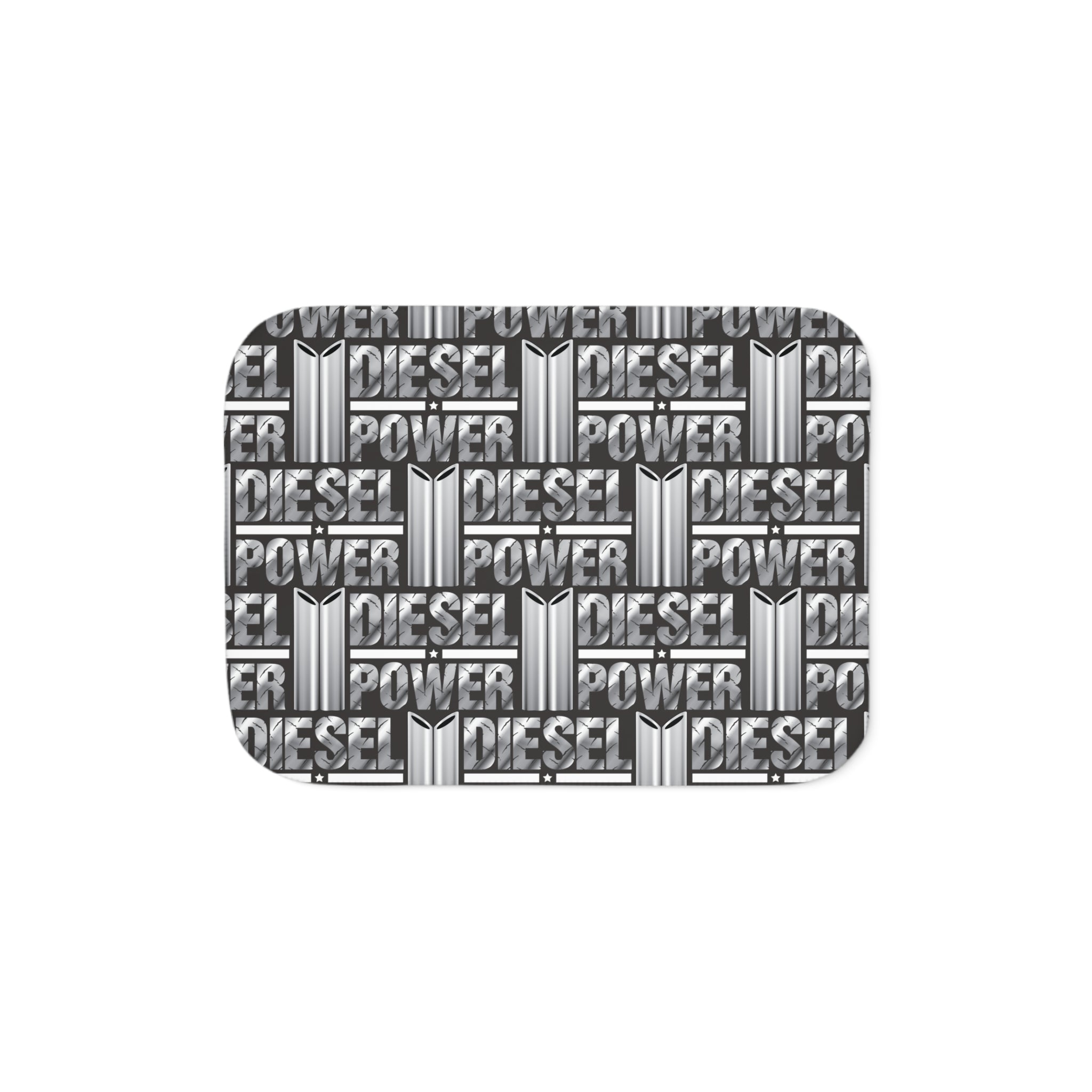 Diesel Power Sherpa Blanket — Cozy Mechanic Truck Enthusiast Throw