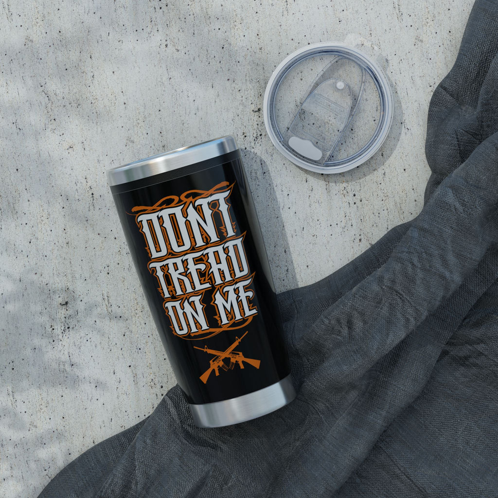 Don’t Tread On Me Travel Tumbler – 20oz Insulated Patriotic Mug