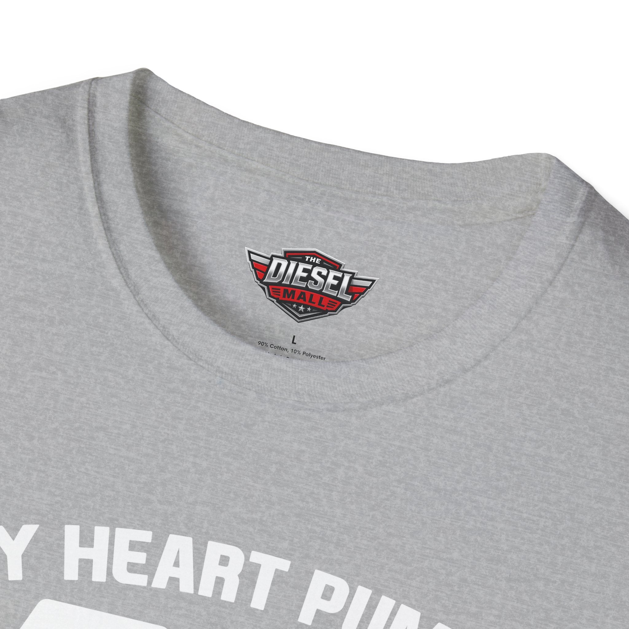 40 Octane T-Shirt — 'My Heart Pumps 40 Octane' Birthday Tee for Car Lovers