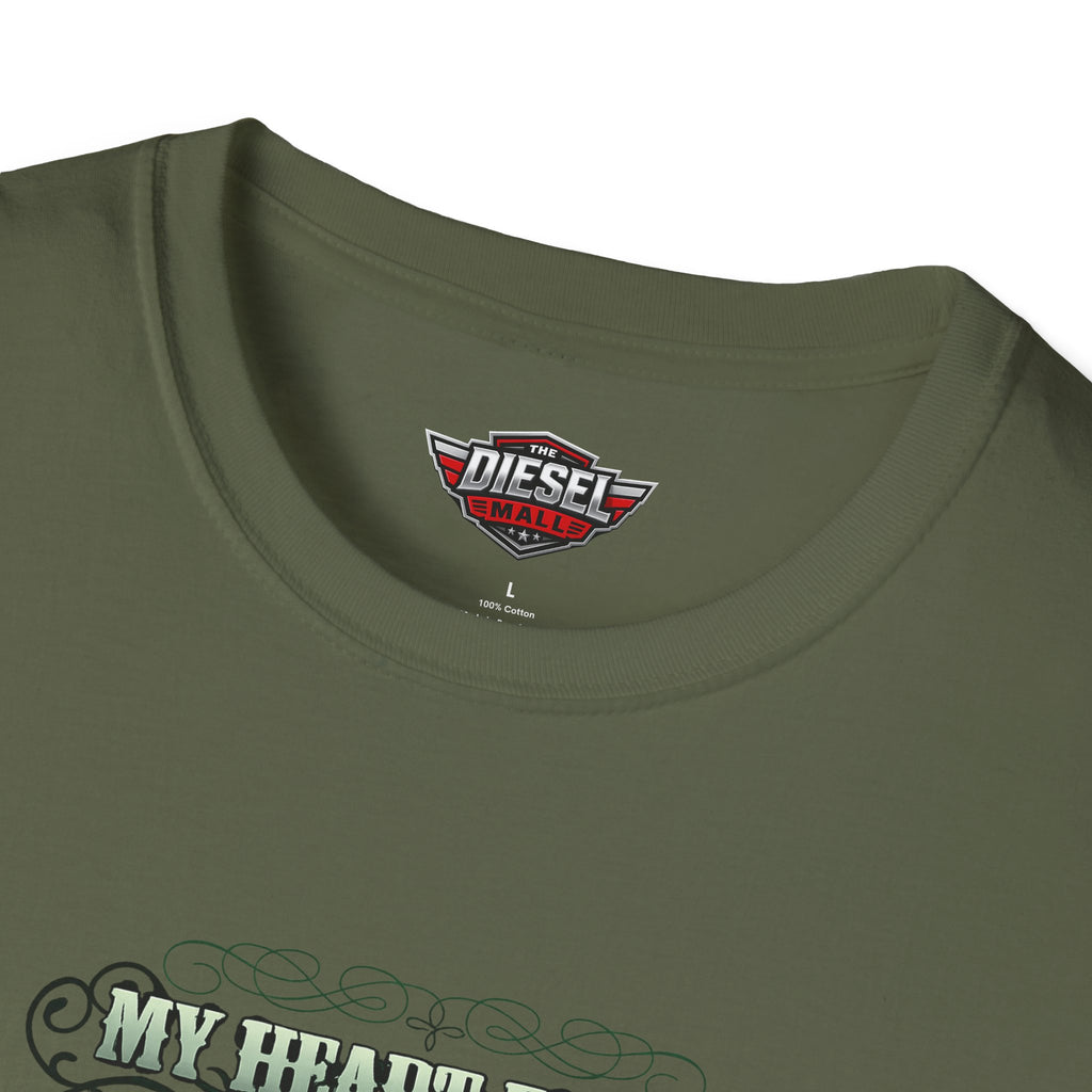My heart pumps 40 octane — Green Design Tee