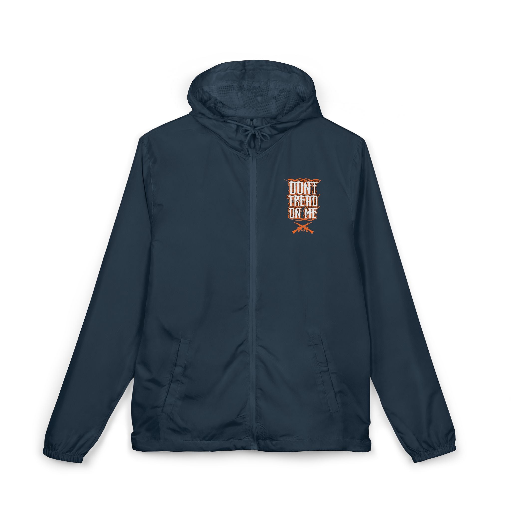 Windbreaker — "Don't Tread On Me" Camo Windbreaker Jacket