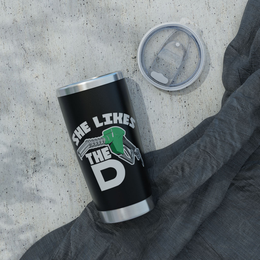 She Likes The D  Tumbler — 20oz Insulated Travel Cup