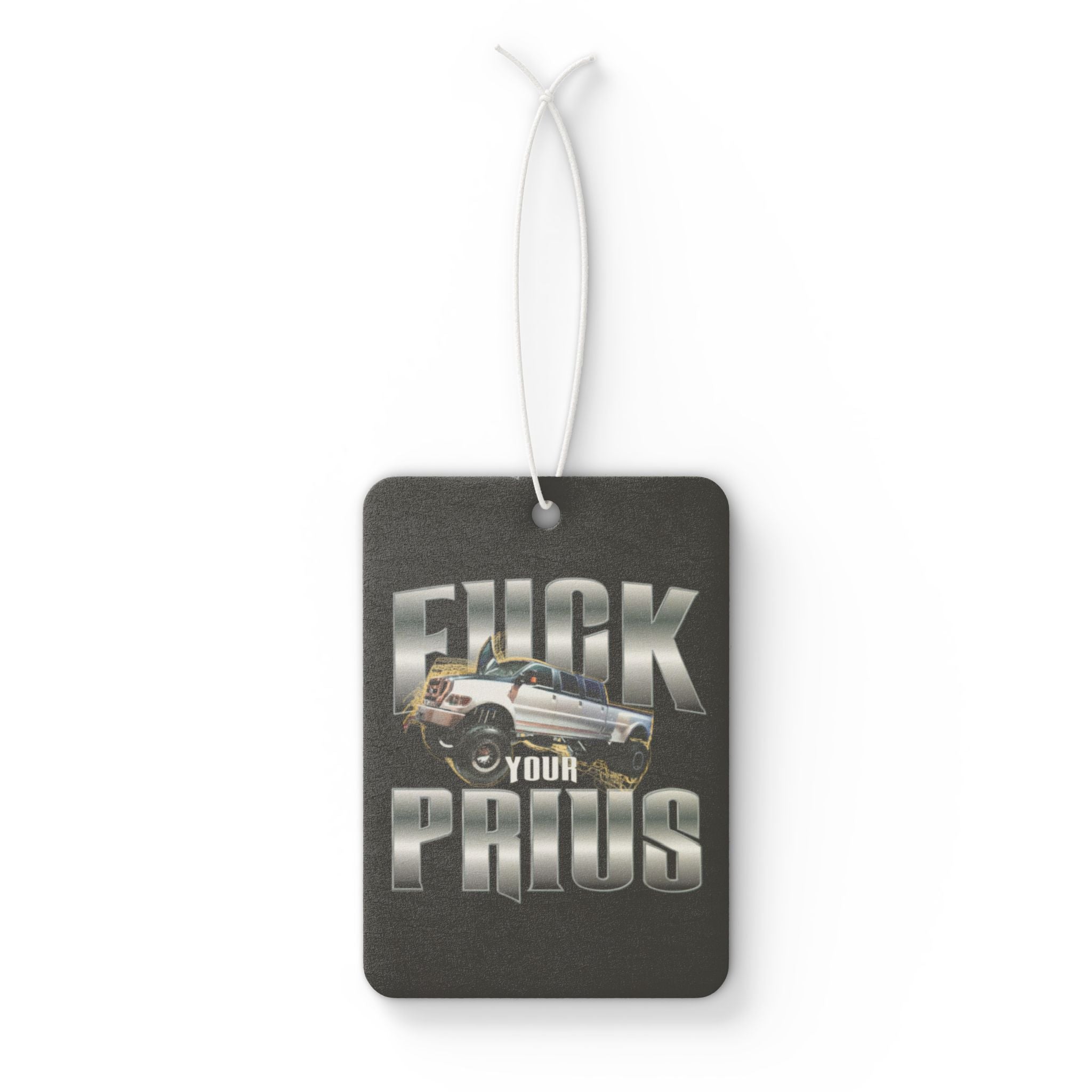 Car Air Freshener — 'F*** Your Prius' Retro Muscle Car Scent Tag