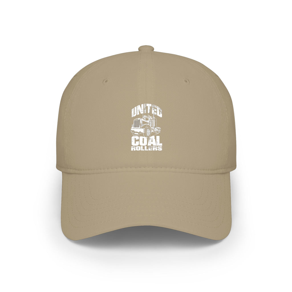 United Coal Miners Low Profile Baseball Cap — Red Coal Mining Trucker Hat