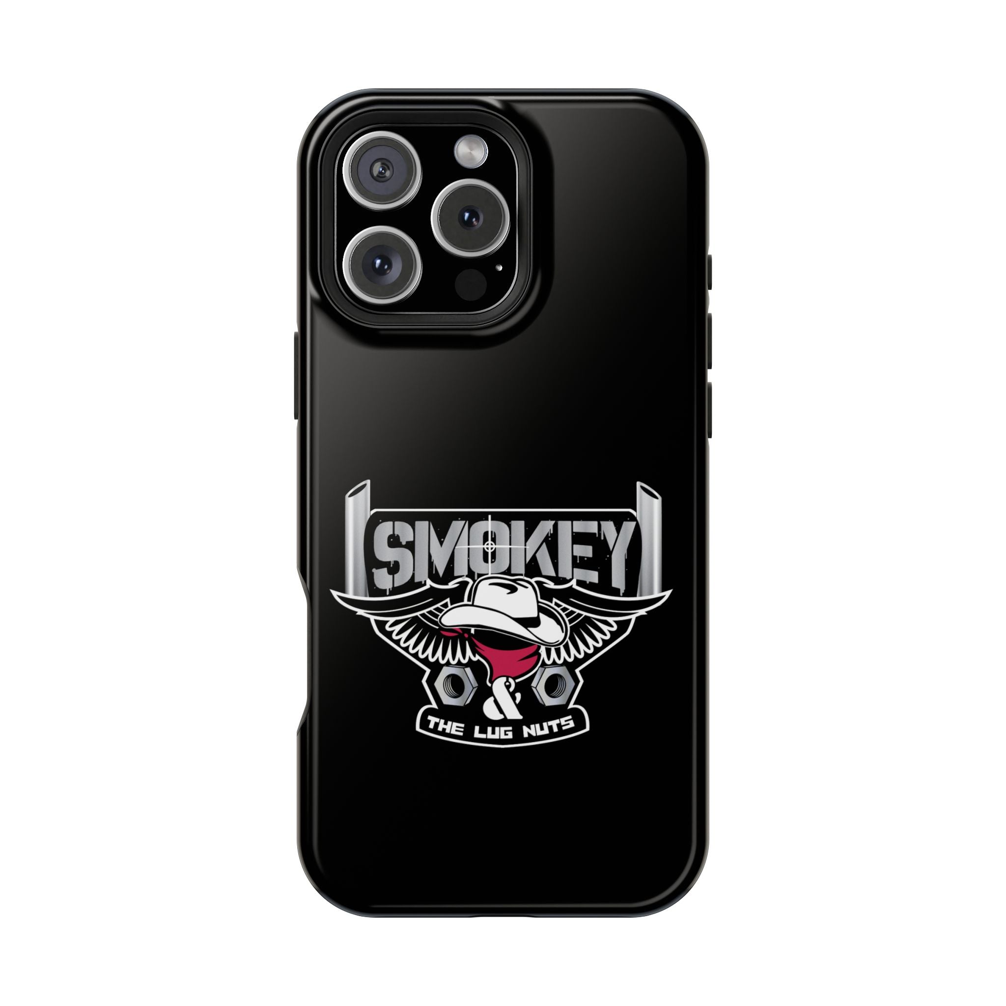 Impact-Resistant Phone Case — Smokey & The Lug Nuts Logo