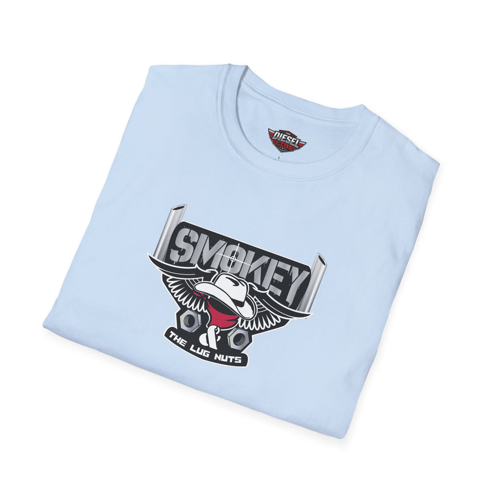 Smokey Motorcycle Eagle T-Shirt — Retro Biker Emblem Tee