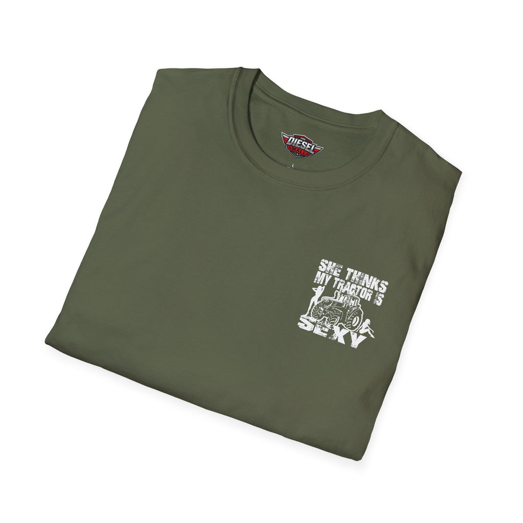 'She Thinks My Tractor Is Sexy' Graphic T‑Shirt