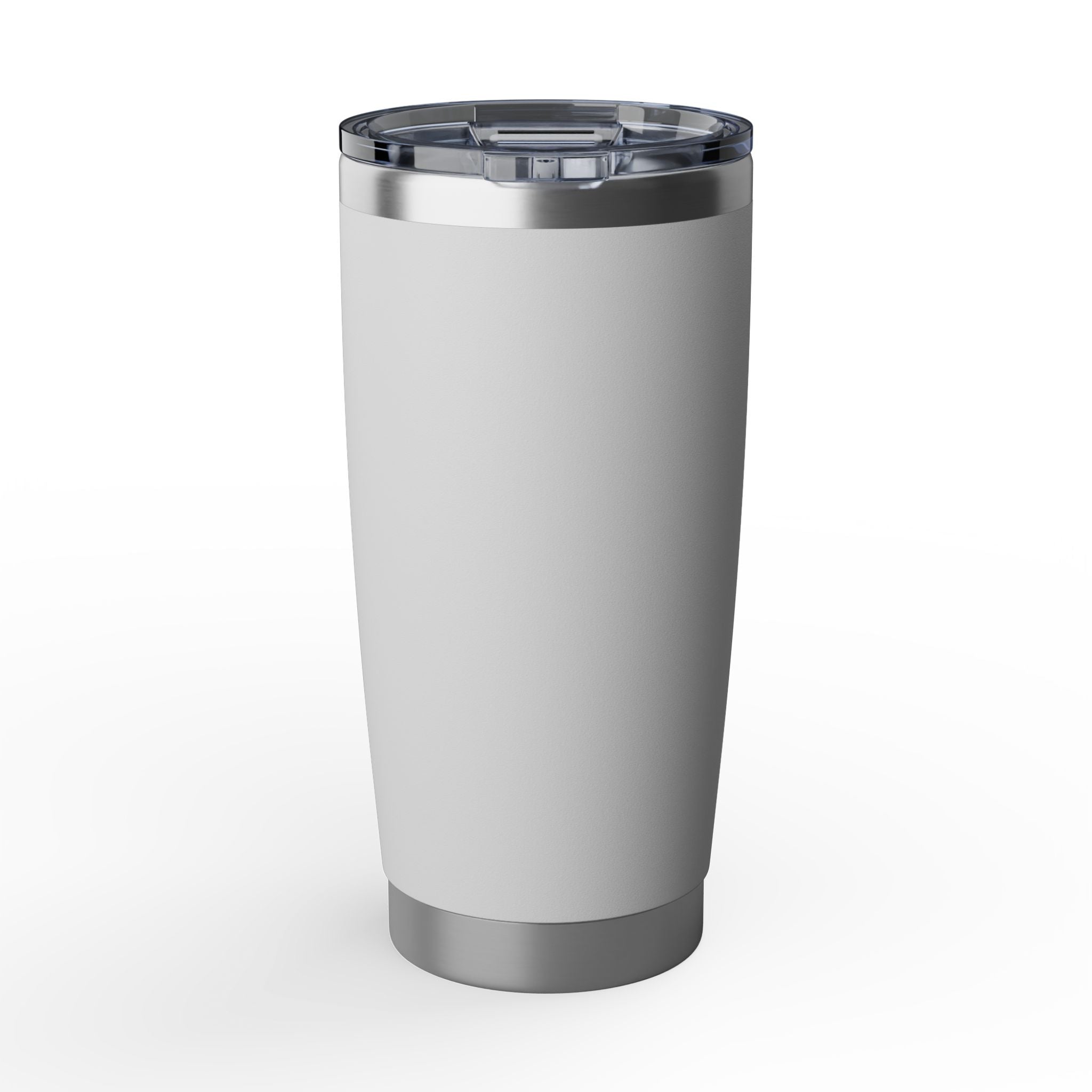 20oz Tumbler — Retro “Powerstroke” Script Stainless Steel Travel Cup