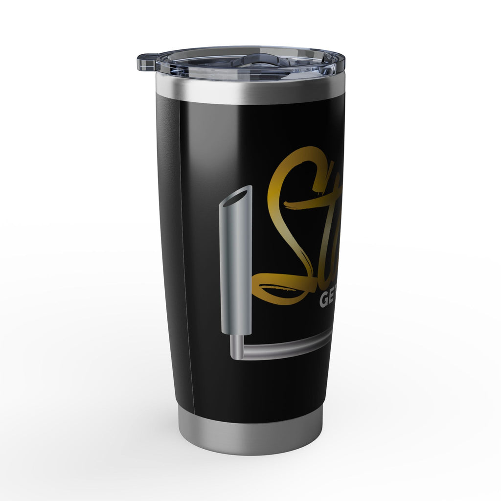 Tumbler — "Stacked" Get Racked Travel Tumbler (20oz)