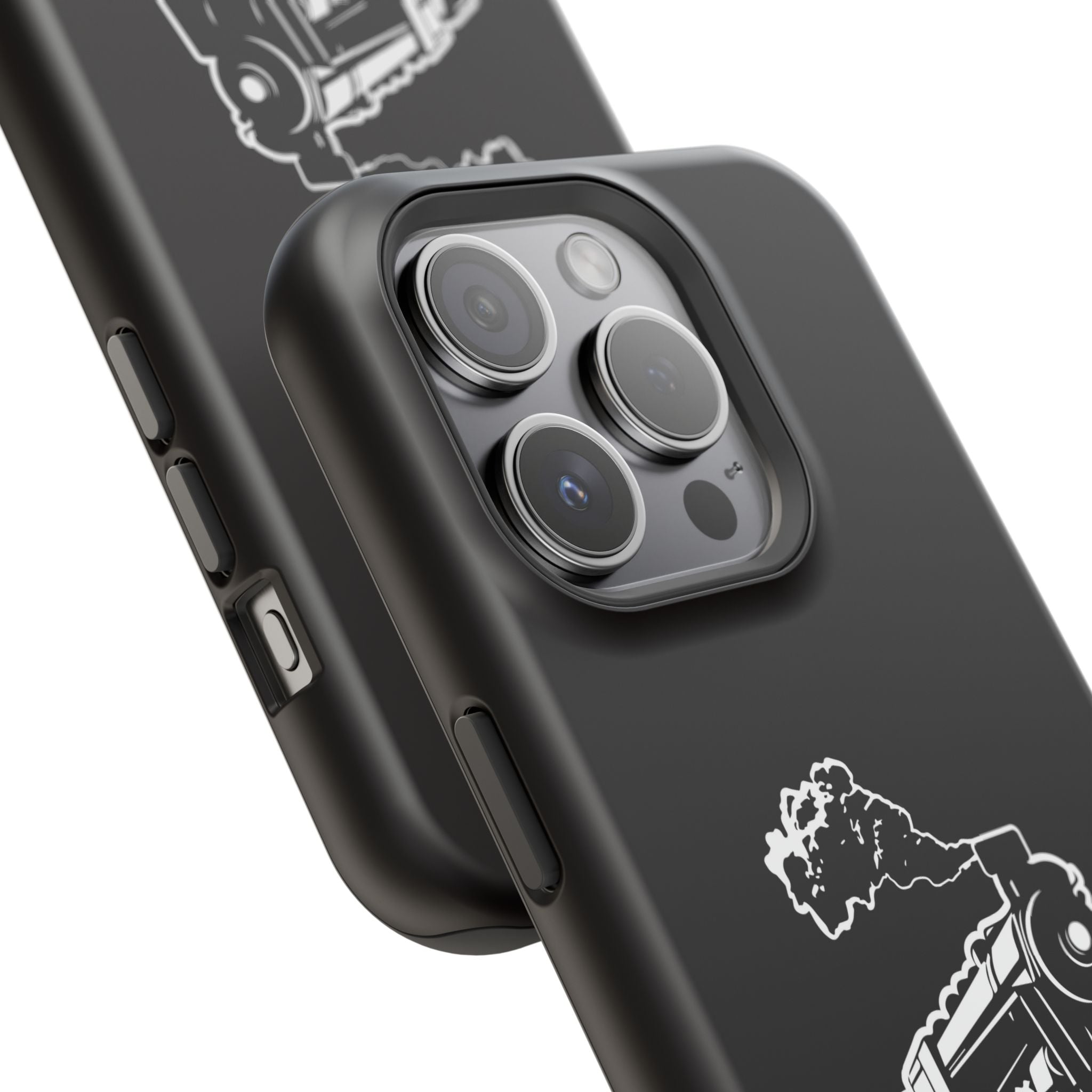 Train Graphic Phone Case — “Goin' Loco!” Impact-Resistant Protective Case