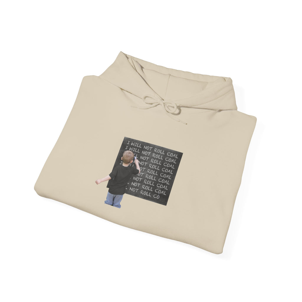 Chalkboard Pun Hoodie — 'Write It Down' Teacher Humor Sweatshirt