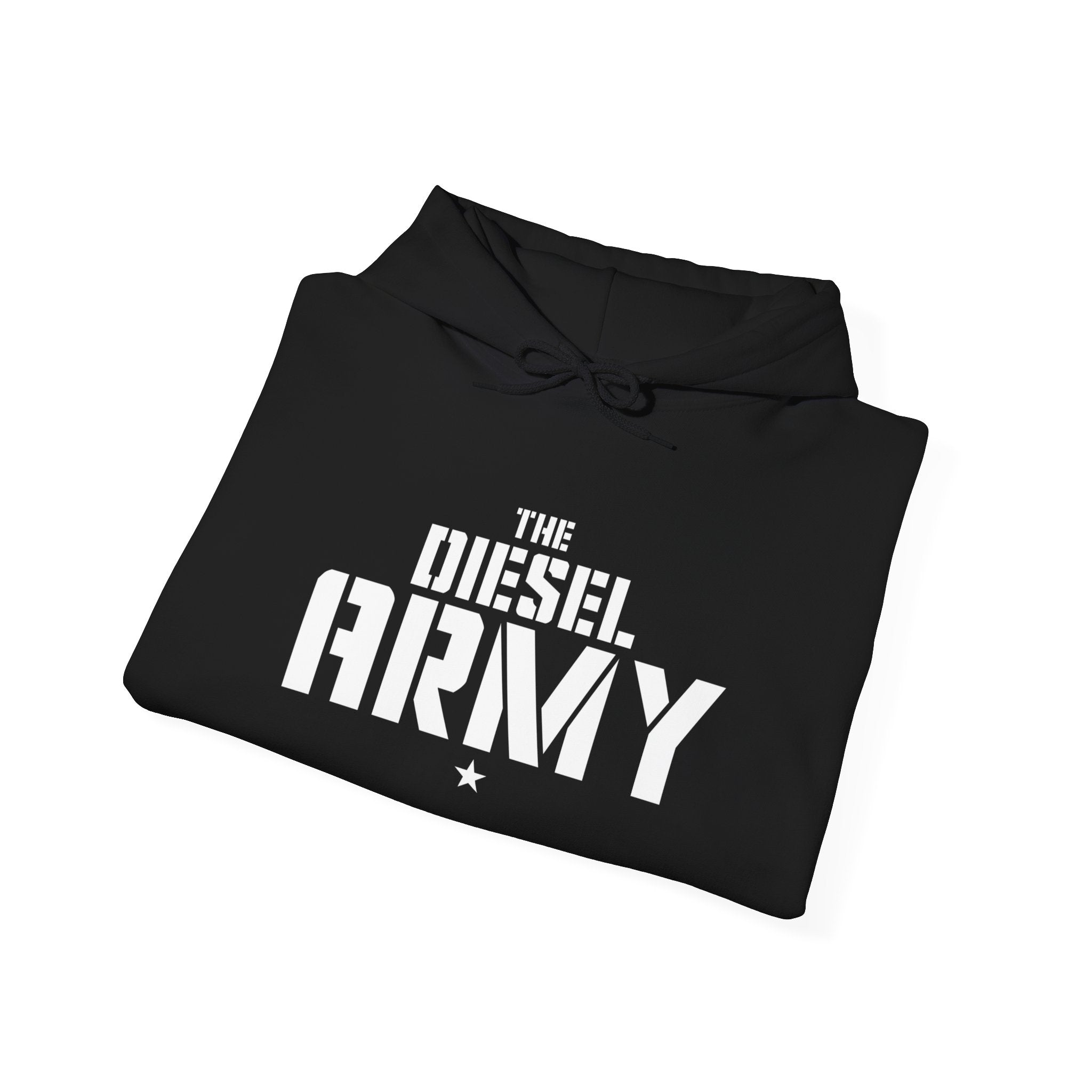Diesel Army Hoodie — "The Diesel Army" Graphic Pullover for Truck & Diesel Fans