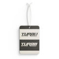 Turbo Spins Car Air Freshener — Racing Logo Scented Ornament