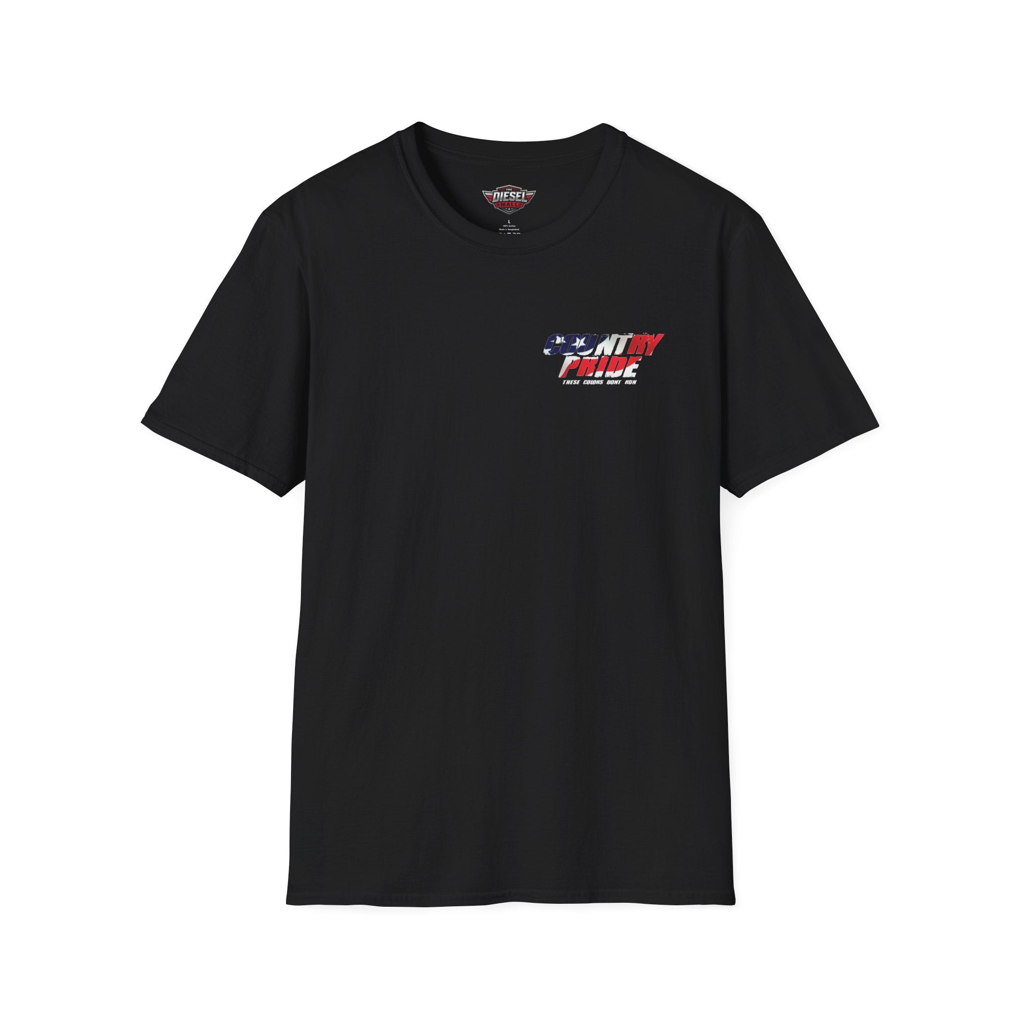Patriotic Country Pride T-Shirt — American Flag 'Country Pride' Graphic