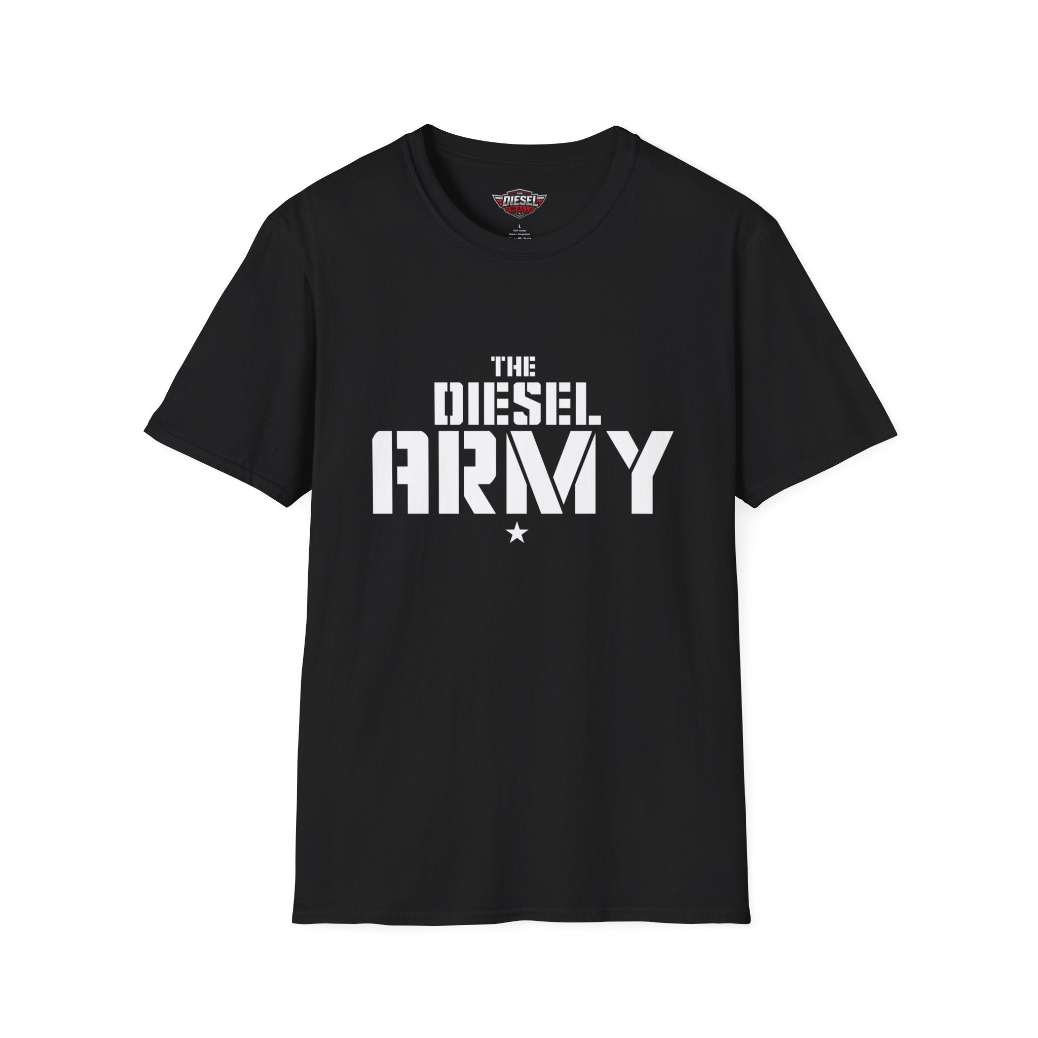 Diesel Army T-Shirt — Bold 'The Diesel Army' Graphic Tee