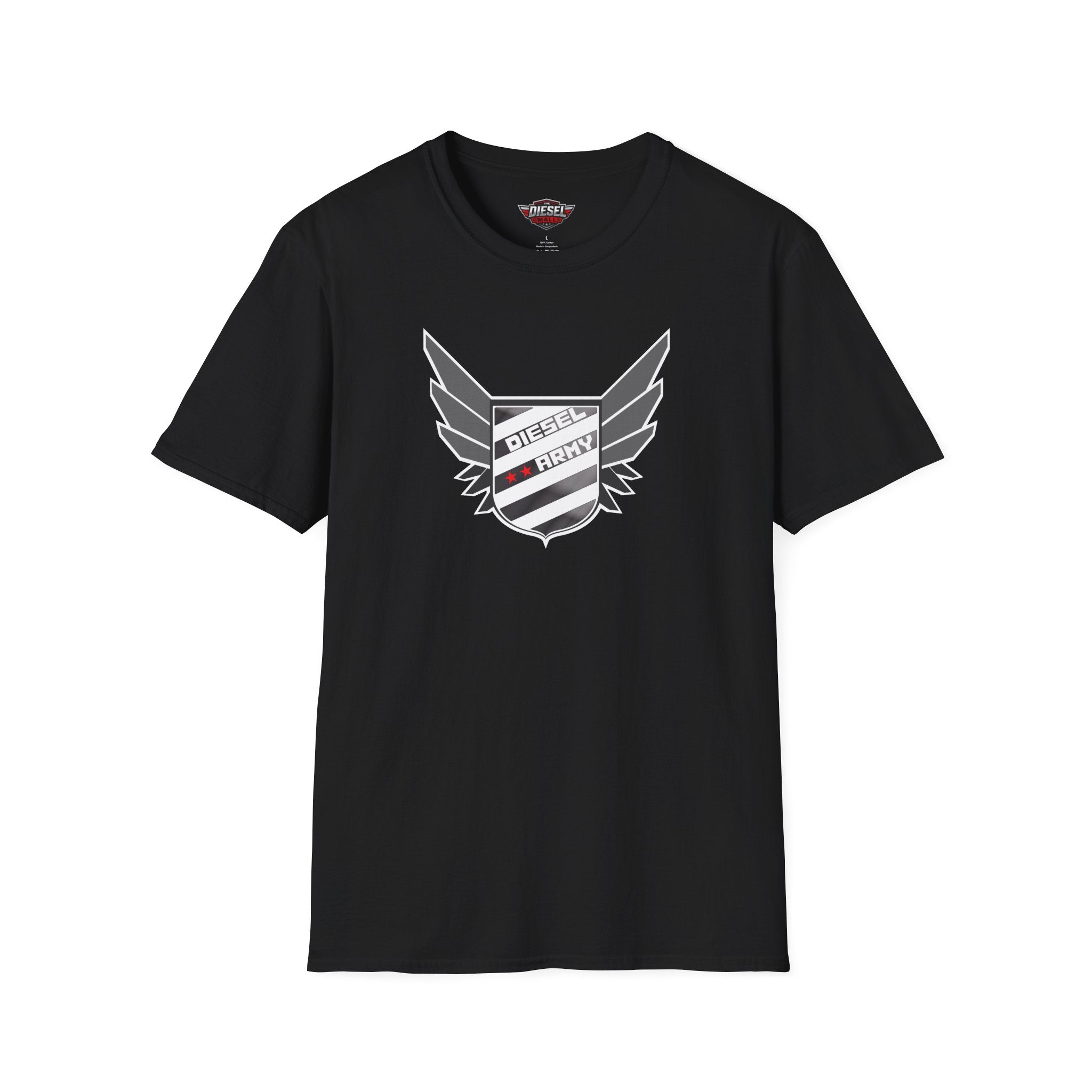 Diesel Rally Shield T-Shirt — Vintage Racing Crest Tee