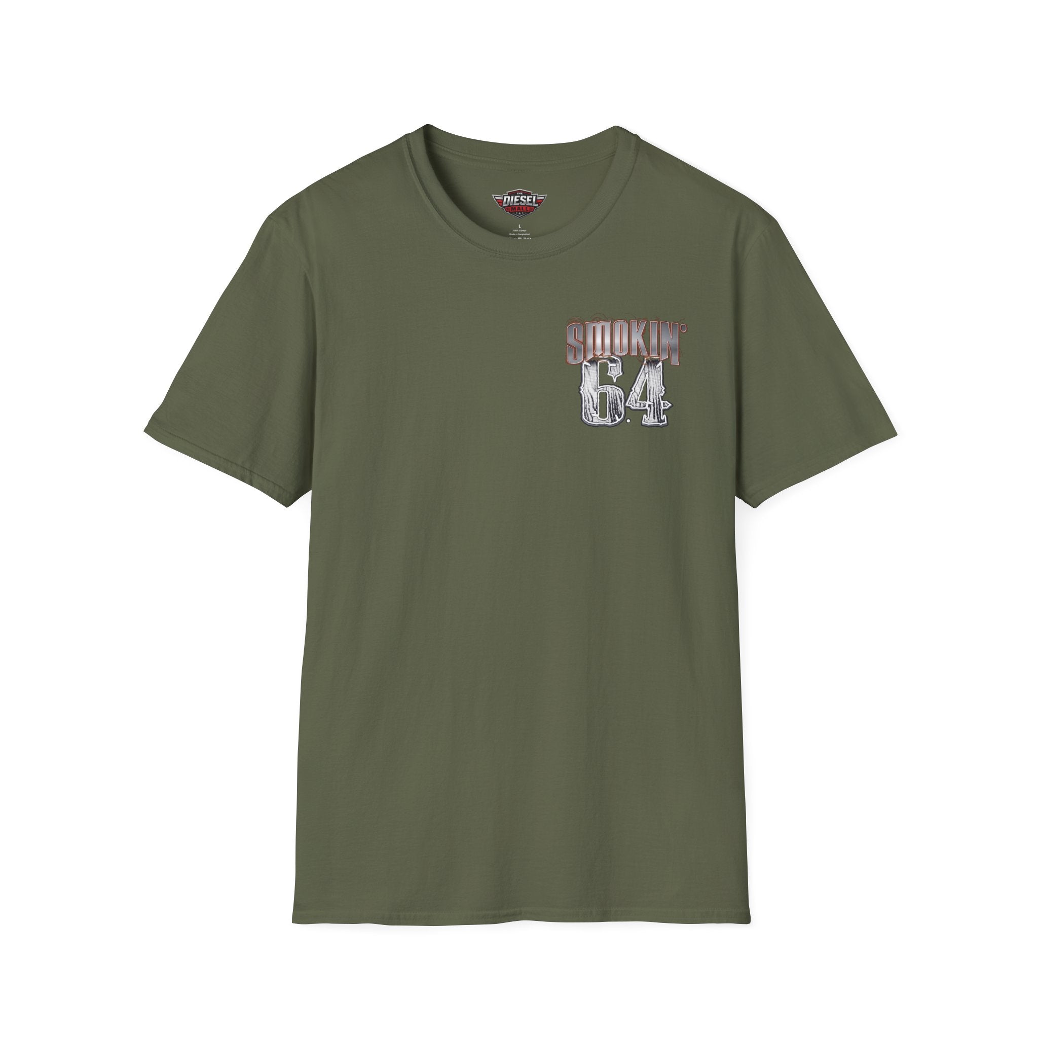 Smokin' 64 Graphic T-Shirt — Retro Rustic Logo Tee
