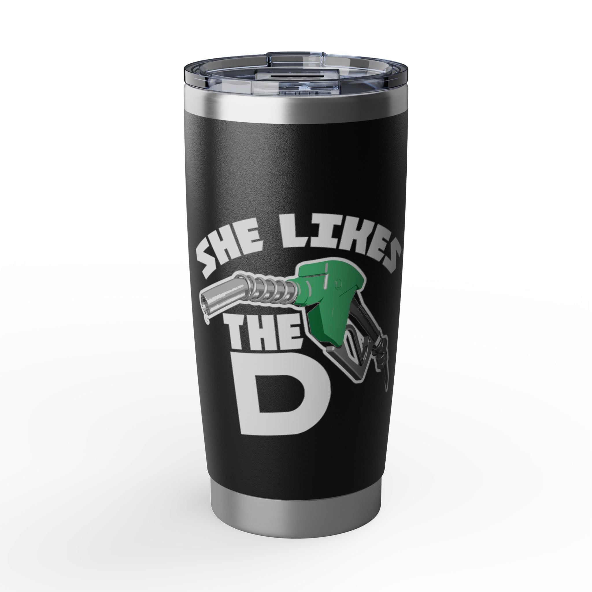 She Likes The D  Tumbler — 20oz Insulated Travel Cup