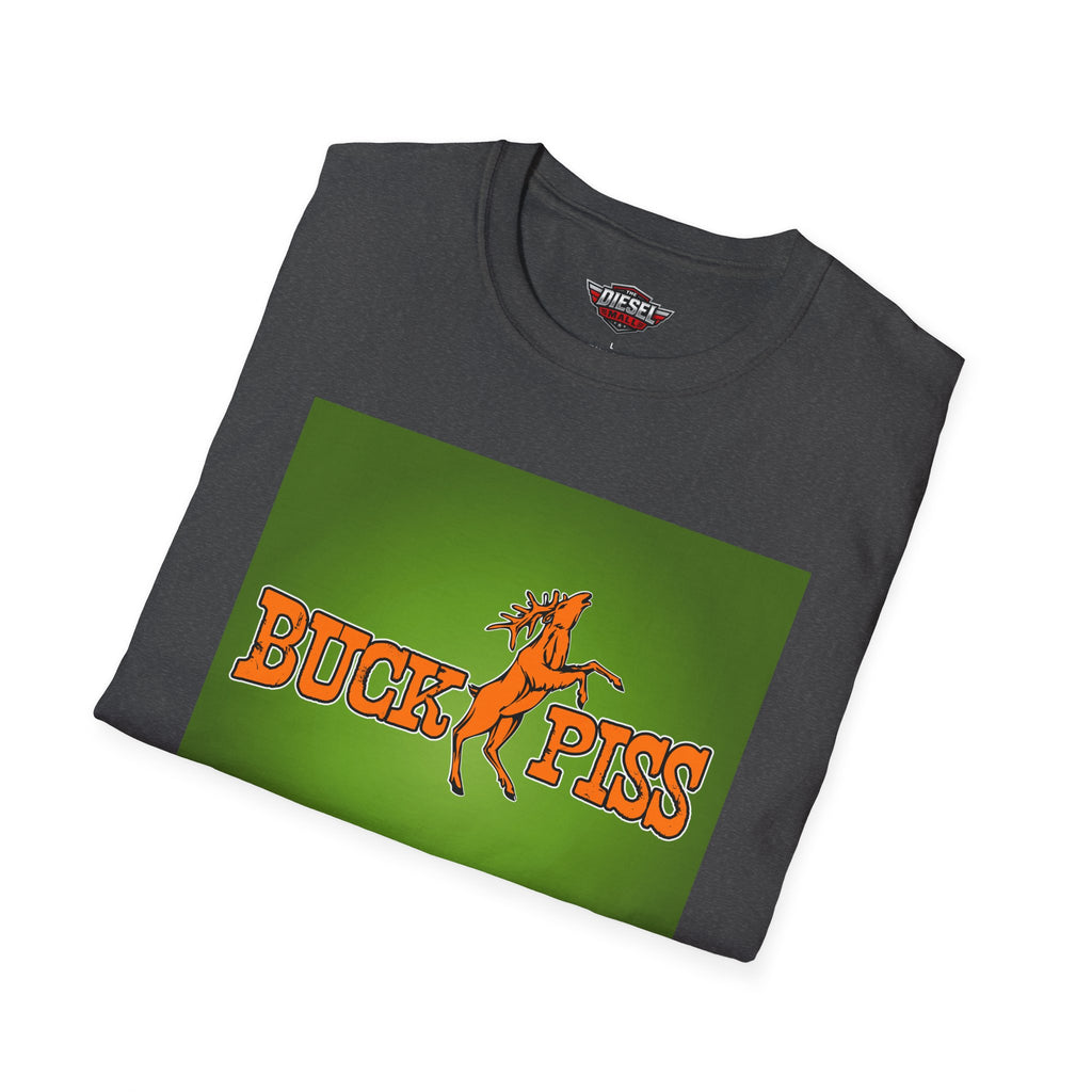 Buck Piss Graphic T-Shirt — Retro Bucking Horse Tee