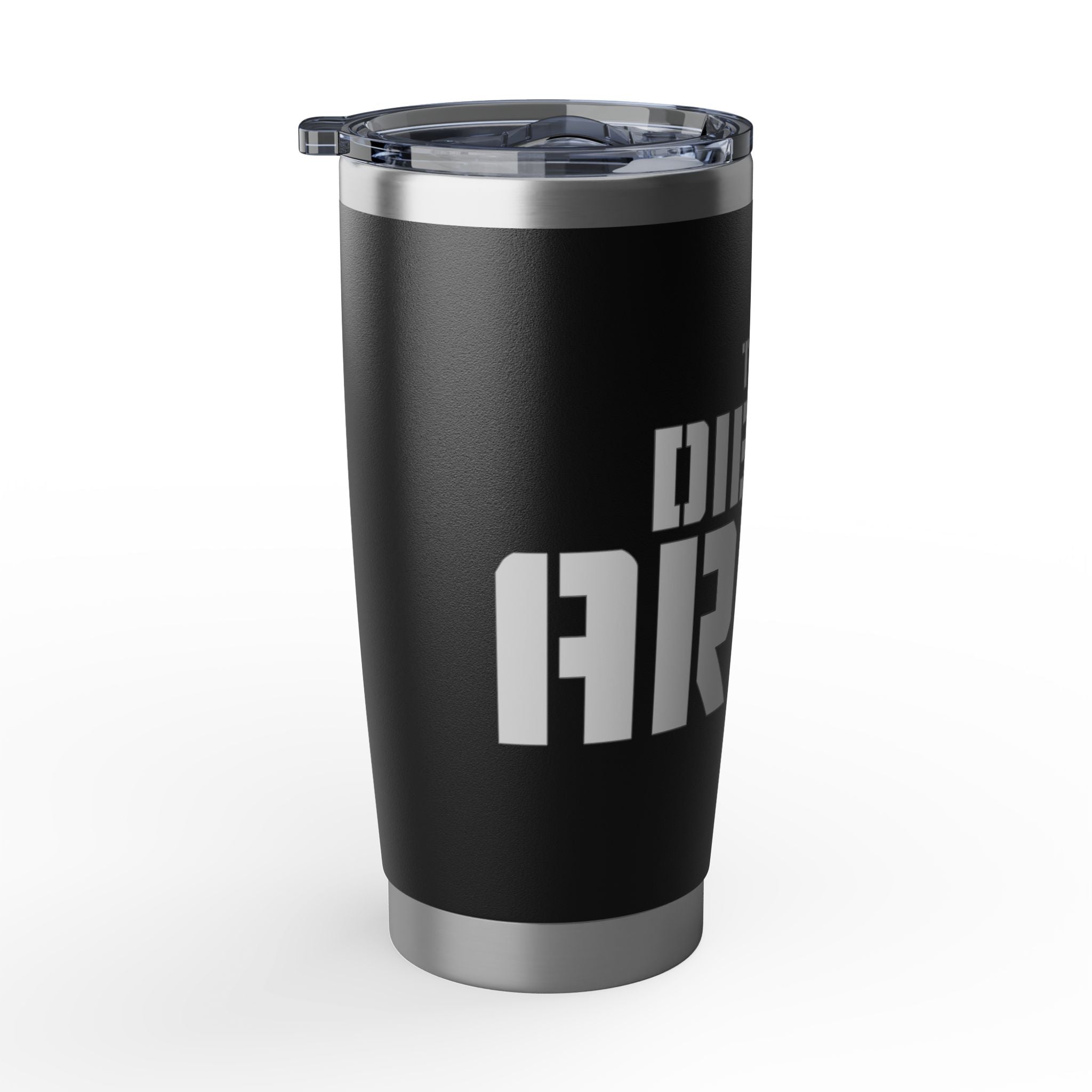 The Diesel Army 20oz Tumbler — Matte Black Insulated Travel Cup